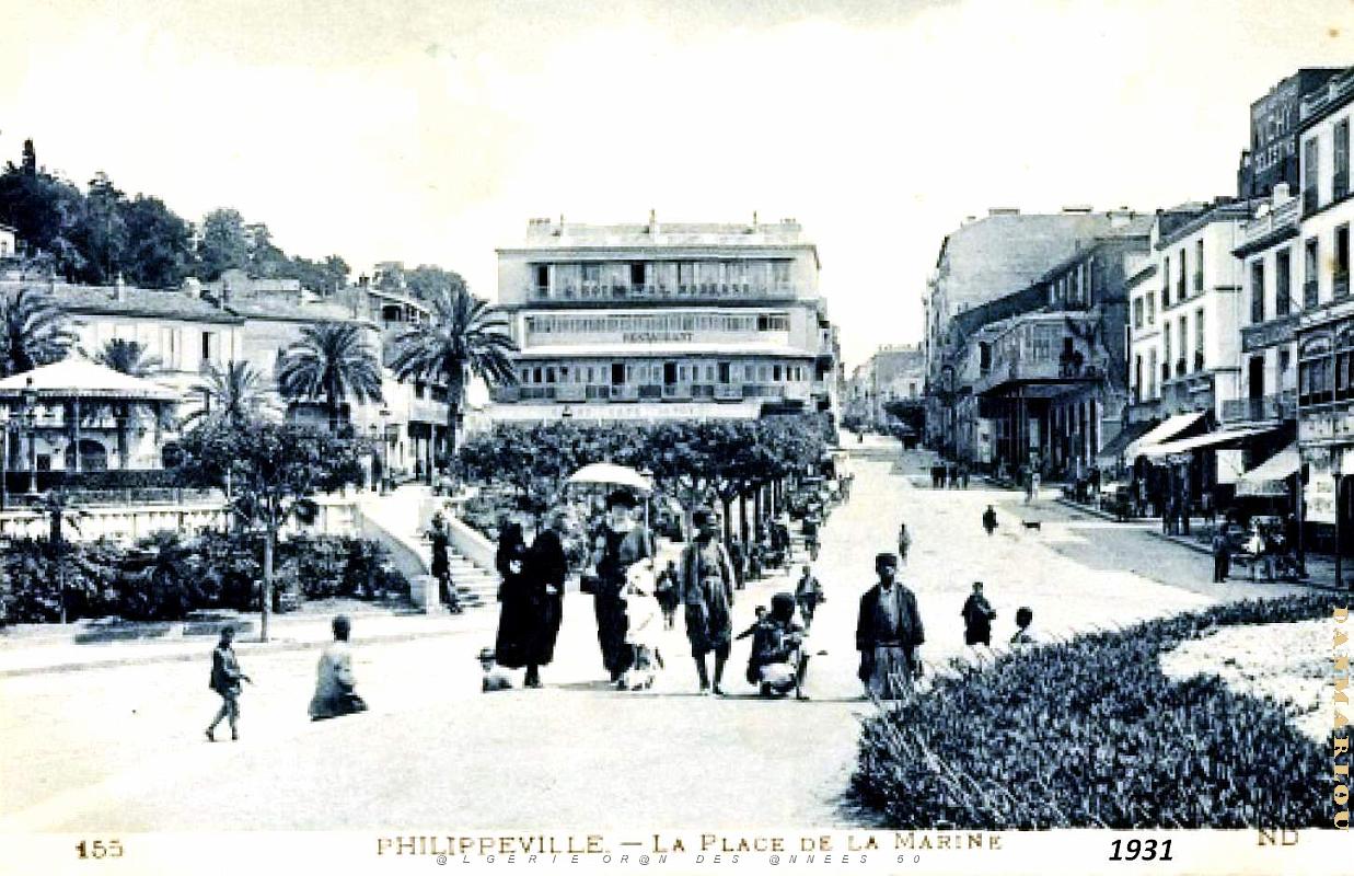 Philippeville - Place de la Marine - 1931.jpg